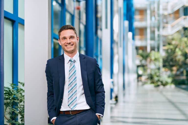 Businessportrait junger Mann