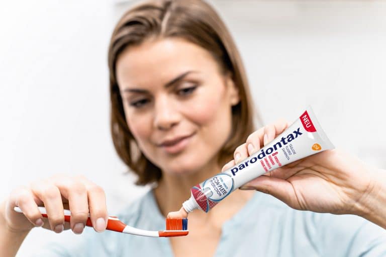 Advertorial in der Businessfotografie - Zahnpasta