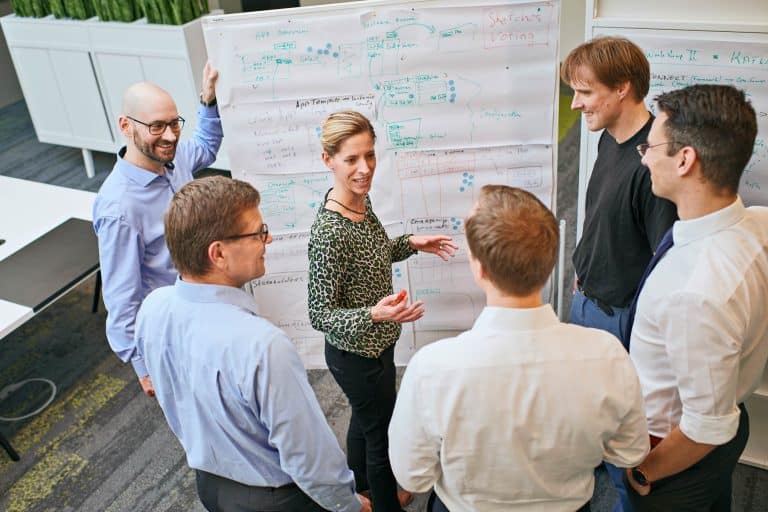 Businessfotografie Geschäftsbericht Bank