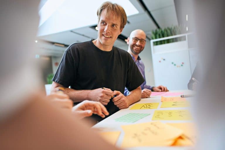 Businessfotografie für einen Geschäftsbericht