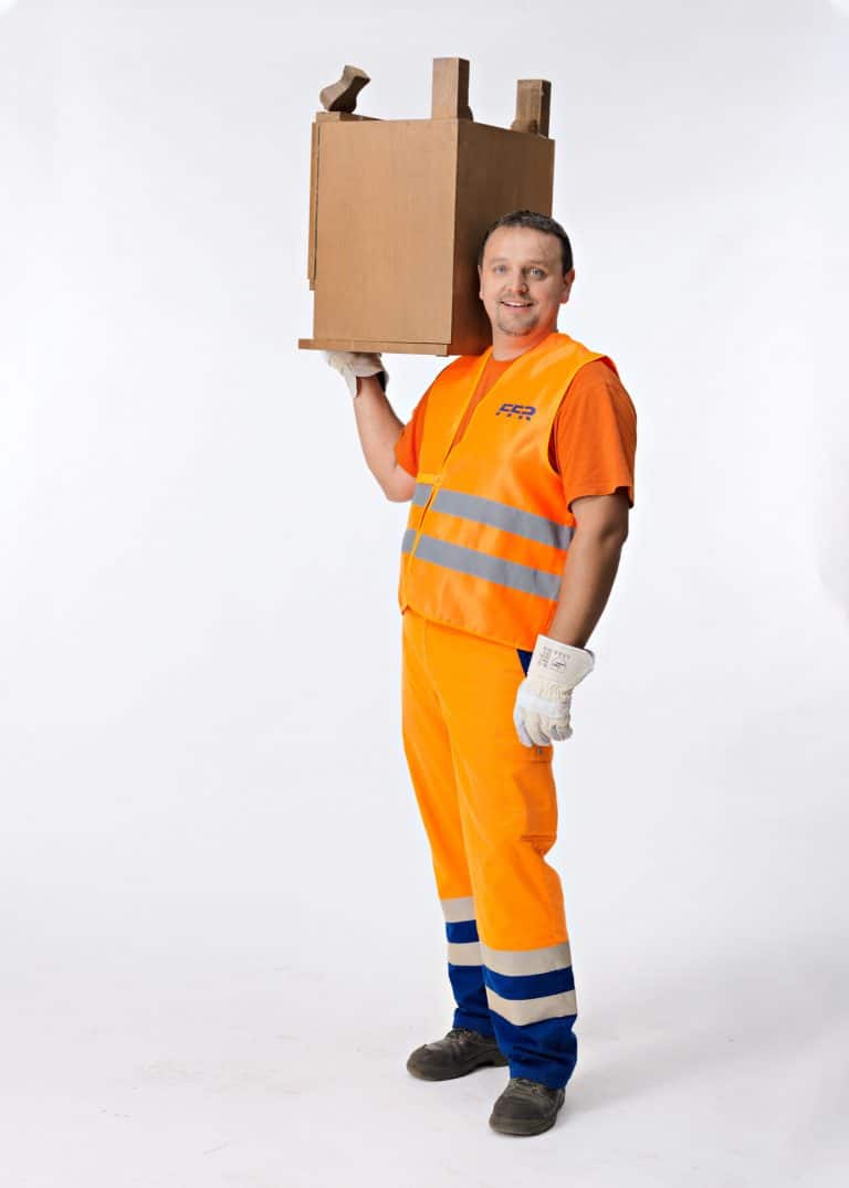 Werbefotografie für eine Spergutabfuhr