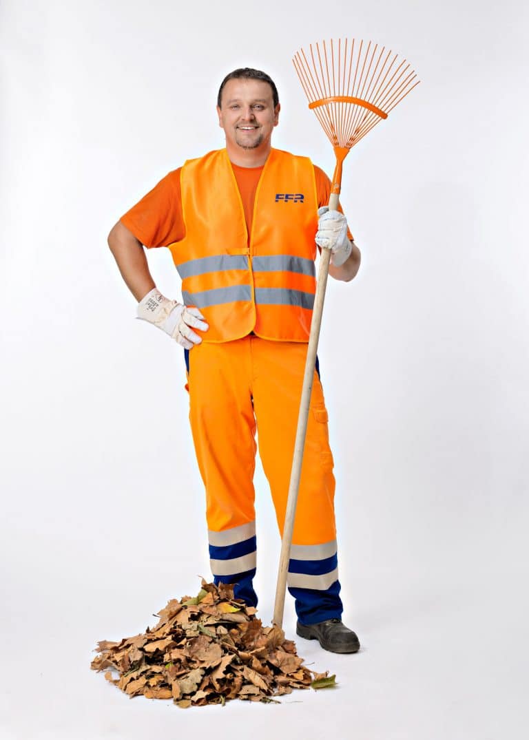 Werbefotografie für einen Winterdienst